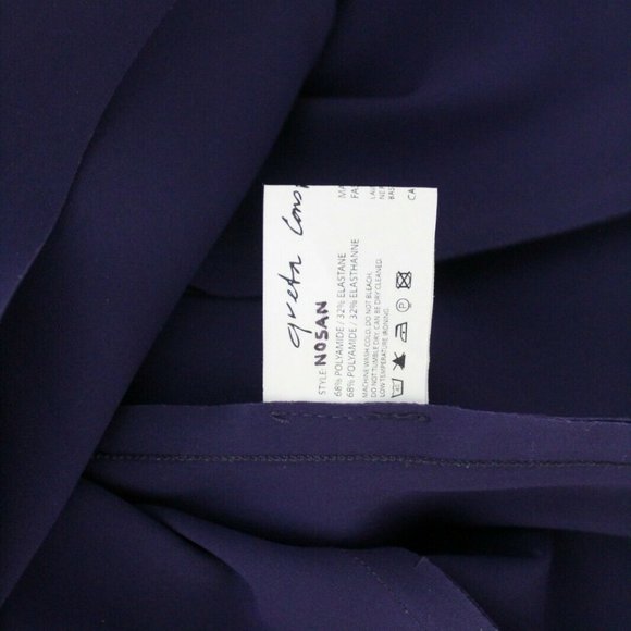 Greta Constantine Nosan Dress Purple Bell Sleeves Size Small - Picture 8 of 8